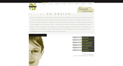 Desktop Screenshot of lexicollc.com